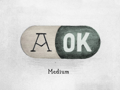 AOK Placebo Medium illustration pencil