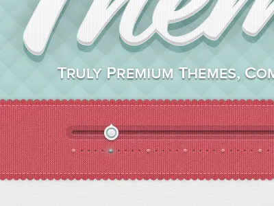Truly Premium Themes blue coming soon pink ribbon script slider texture themes ui