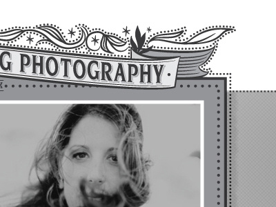 Website design we are working on part 2 buffalo custom illustration design flourish greyscale hand drawn new york photography web site website wedding