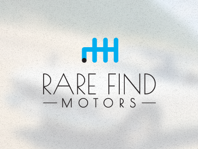 Rare Find Motors logo blue car font logo motor