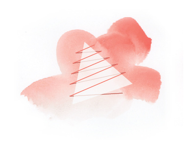 Shapes etc. lines shape triangle watercolor