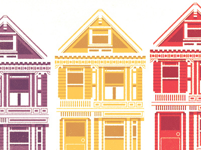 _130 field trip home house illustration san francisco walkup