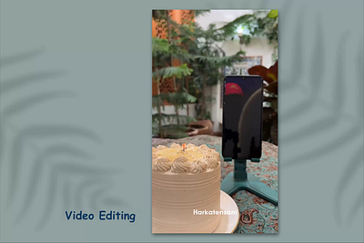 Video Editing design instagram video