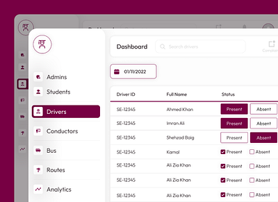 Logistics Dashboard | Point System for High School branding dashboard design design educational website figma high fidelity mockup mobile app design tracker ui user interface design web design wireframe