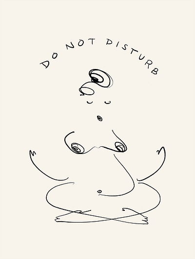 Do Not Disturb illustration