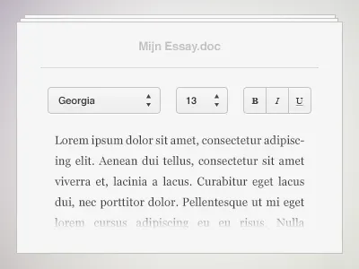 A mini editor. Hooray.