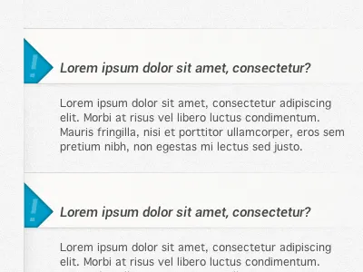 List Items interface list items web