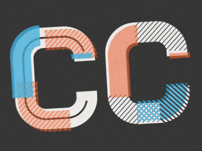cc'ed homestead layers lost type retro texture