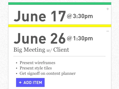 Calendar idea calendar type ui