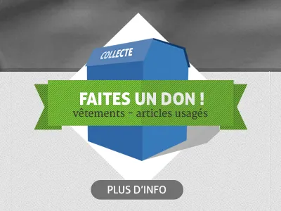 Faites Un Don ! call to action non profit