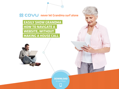 Covu Header connection covu header nodes screen sharing technology website