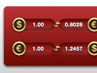 Currency Widget currency dollar eur euro money usd wisselkoers