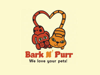 Bark N' Purr Logo logo