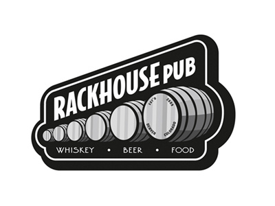 Branding - Rackhouse Pub bar branding illustration restaurant vintage