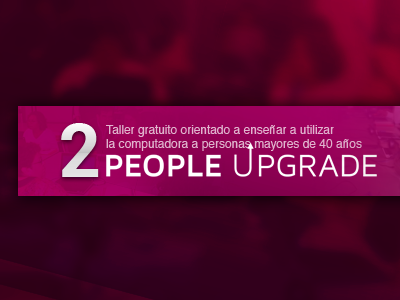 Banner People Upgrade banner web web design