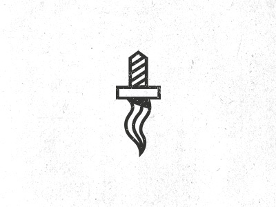 Dagger dagger icon illustration knife sword