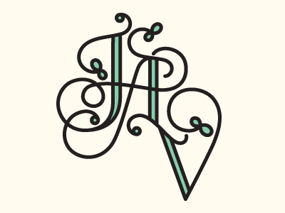 Monogram monogram typography