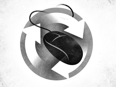 Step Four - Registration Renewal arrows illustration mouse online registration renewal texture