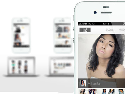 Responsive fashion mihanta photo portfolio responsive ui web