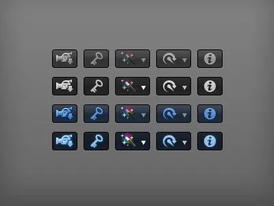 FCPX Buttons button camera fcpx film final cut pro info information key magic wand