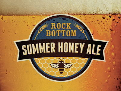 Summer Honey Ale Logo beer logo restaurant