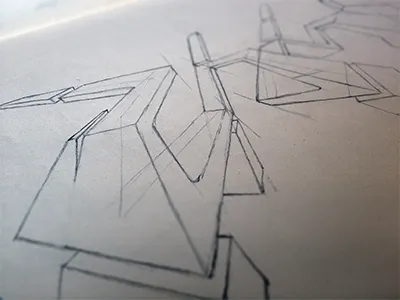 3d Graffiti 3d graffiti notebook pencil sketch