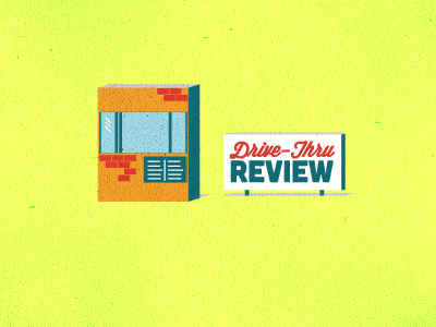 Drive-Thru animation board game illustration intro