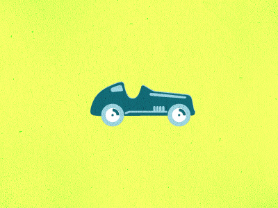 Monopoly Car animation board game illustration intro