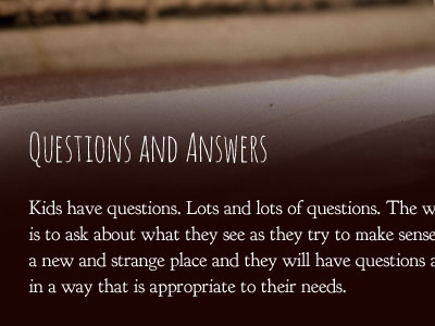 Questions And Answers blog fathers day handwriting website