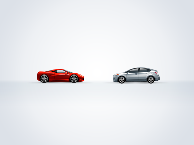 Vrooom... (more icons.. yay!) car cars ferrari hybrid icon lamborghini lotus prius red silver sportscar tires toyota