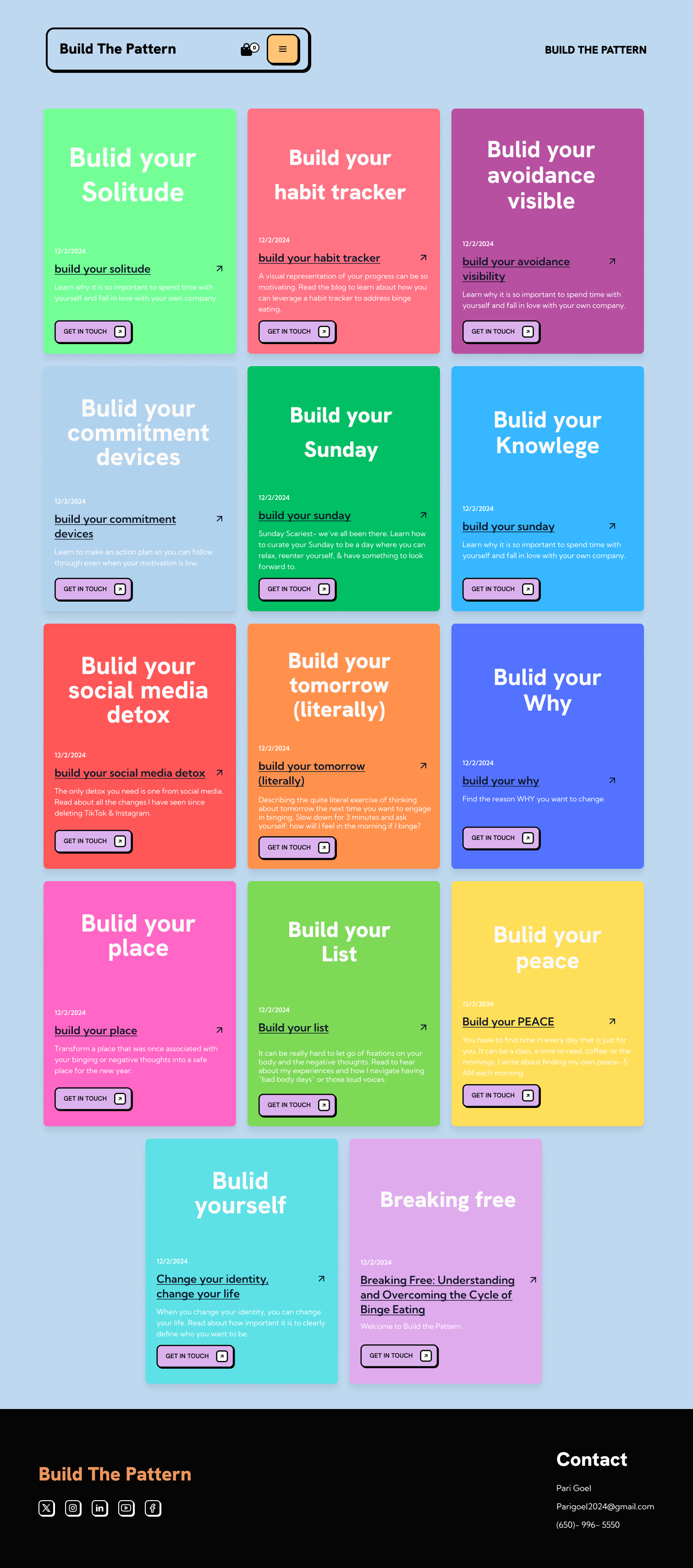 Example of Portfolio Website Design |Website Design