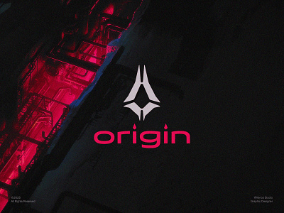 Origin®ㅤㅤ/ Logo adventure chinese design gaming icon javelin lance logo logo design logos mystery origin platform reward spare story studio symbol triangle