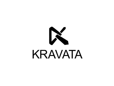 Kravata (tie) brand branding communication agency design diamond kravata logo logo design logo designer pavel surovy shirt symbol tie ties