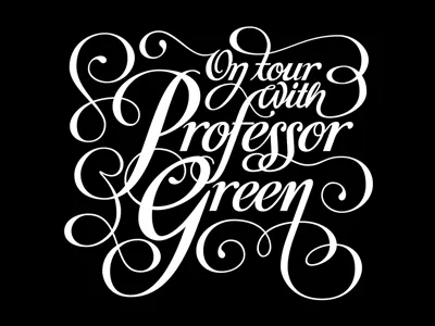 Work for NUTS MAGAZINE – UK callygraphy lettering typography