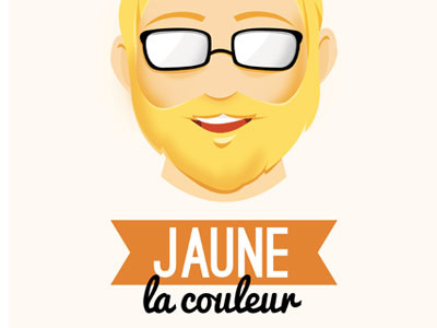 Jaune color yellow