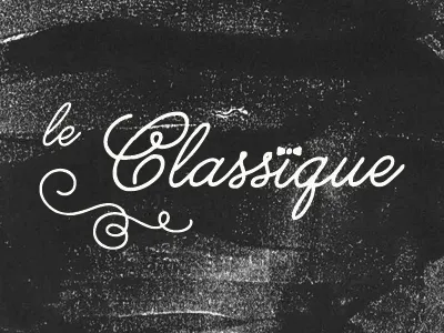 Le Classique logotype type