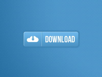 Download Button and Background blue button cloud interface web 2.0