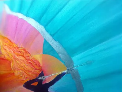 Painting acrylic painting