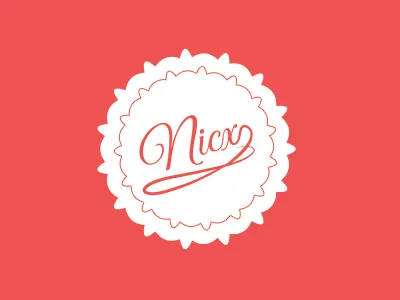 Name Card girl logo name card