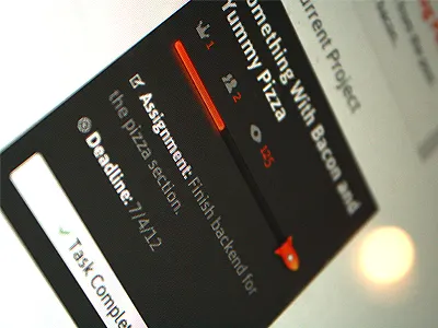 Kaboomly Sidebar clean kaboomly manager project sidebar widget