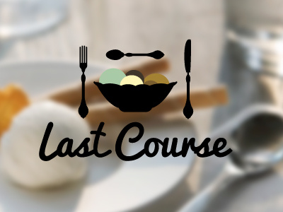 Lastcourse clean ice cream logo