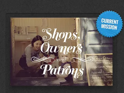 Shops, Owners & Patrons