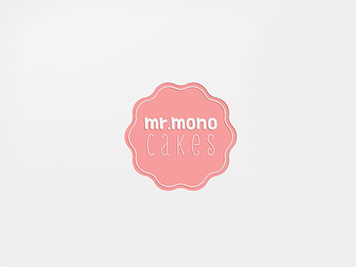 MrMono Cakes cakes cupcakes logo logotipe mono monterrey mrmono pasteles pastelitos zuñiga