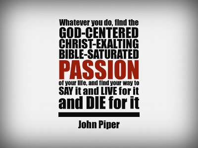 Passion 2 block clean passion piper quote sans serif vignette