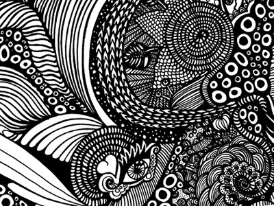 Dreamer art detail drawing illustration luna pattern portnoi texture