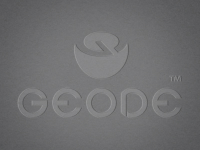 Geode Logo brand identity digital wallet iphone logo