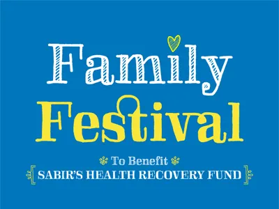 Family Festival benefit flyer local type