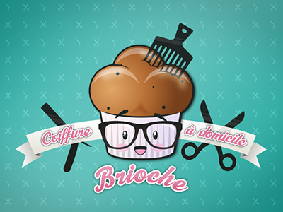 Brioche #2 fun haircut logo lol