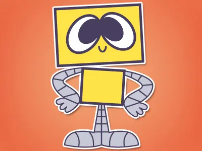 Robot Guy character cute robot