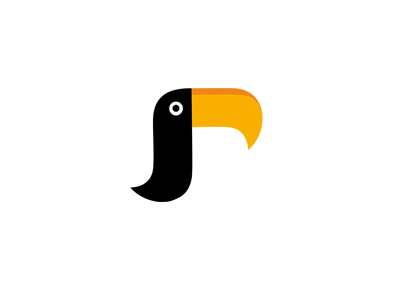 Toucan bird brand branding communication agency design identity logo design logo designer mirror pavel surovy symbol toucan toucana